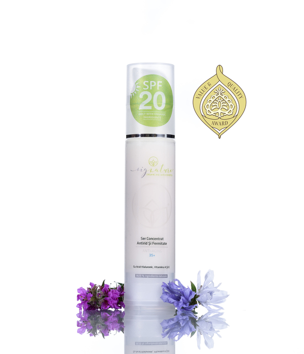 Concentrated Firming and Anti-Aging Serum 35+ with Hyaluronic Acid and Vitamins A and E - 50 ml